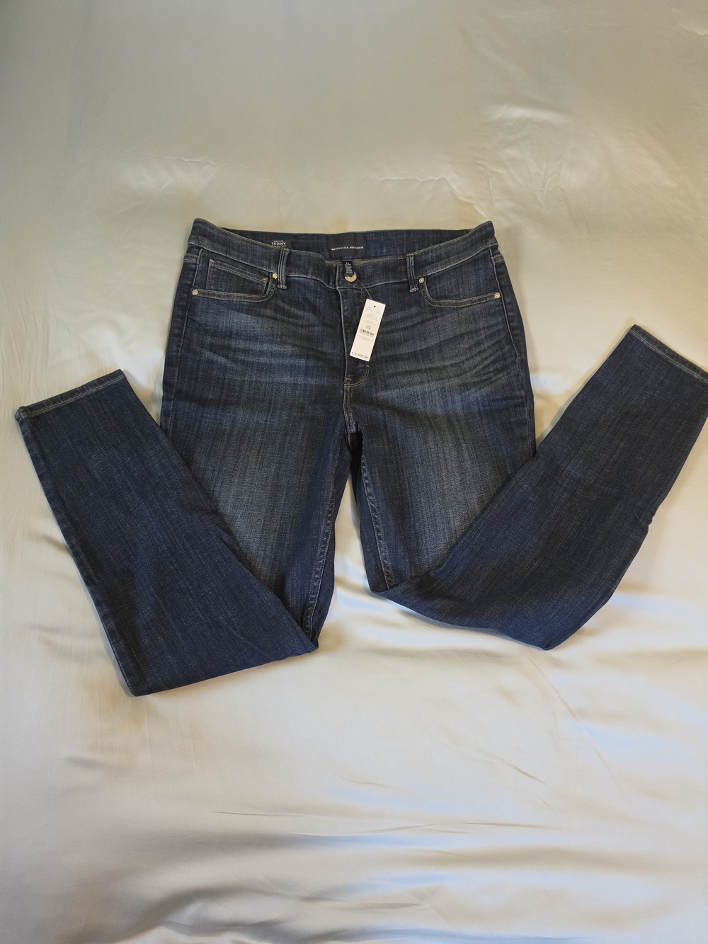 White House Black Market Indigo Skinny Jeans